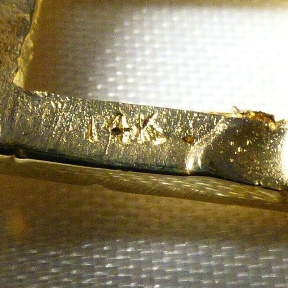 Genuine 14K solid Yellow Gold 50 Diamonds Pave bar link Bracelet 7.25" 65.7g - Picture 9 of 11